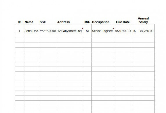 12 Blank Spreadsheet Templates PDF DOC Pages Excel Free Printable