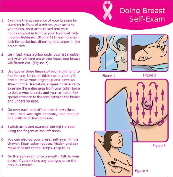 12 Breast Cancer Brochure Templates Free PSD AI Illustrator Examples
