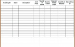 12 Restaurant Inventory Spreadsheets Excel Spreadsheet