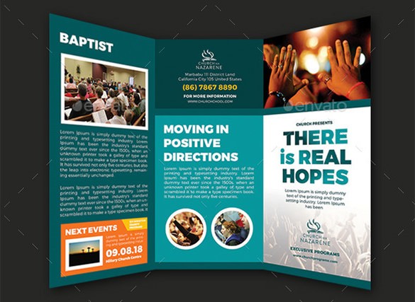 15 Popular Church Brochure Templates Designs Free Premium Ideas