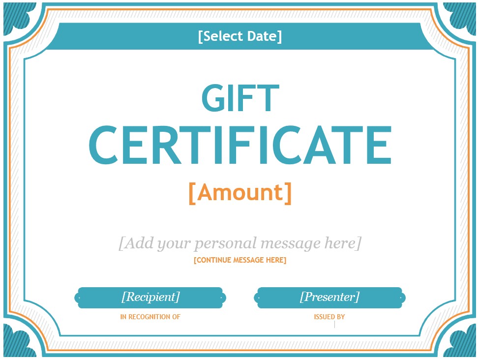 173 Free Gift Certificate S You Can Customize Google Docs