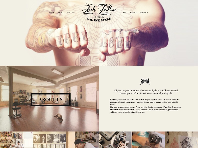 20 Most Beautiful Free Website Templates Of The Month Template Tattoo