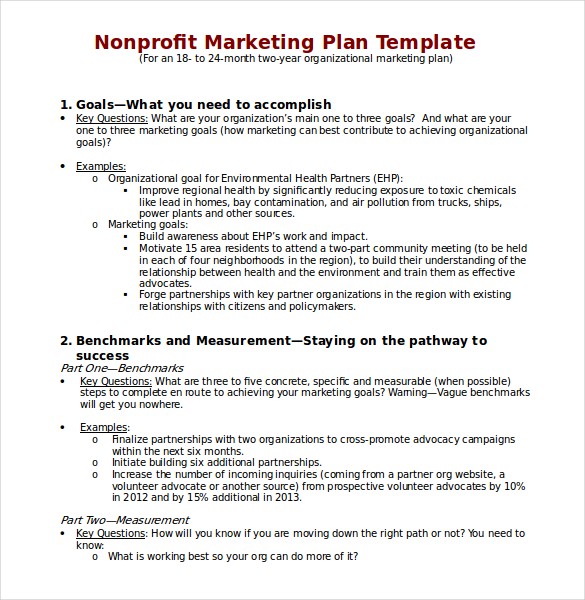 22 Microsoft Word Marketing Plan Templates Free Premium Template
