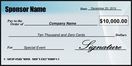 23 Images Of Large Checks For Presentations Template Leseriail Com Presentation Cheque