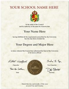 24 Best Fake University Certificates College Diploma Images