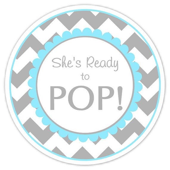 25 Images Of Ready To Pop Ba Shower Printable Labels Template Stickers