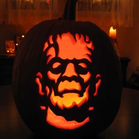 27 Literary Jack O Lanterns Inspired By Your Favorite Books Frankenstein Pumpkin Carving