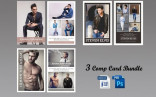 3 Model Comp Card Template Bundle Modeling Etsy