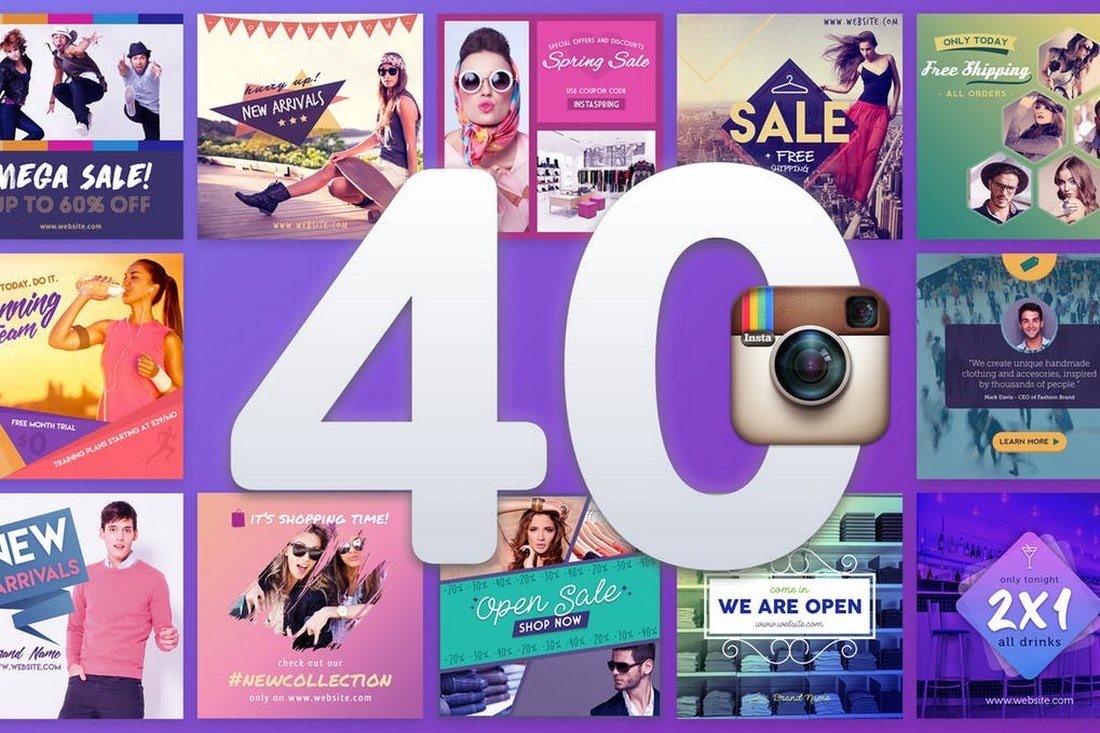 30 Best Instagram Templates Banners Design Shack Free Post Template