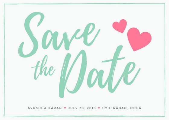 40 Best Save The Date Invites For Your Indian Wedding Unique Free