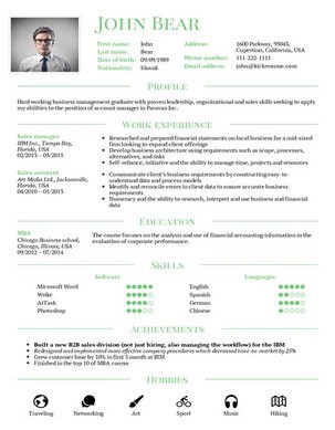 49 Modern Resume Templates That Get You Hired Fancy Resumes Builder