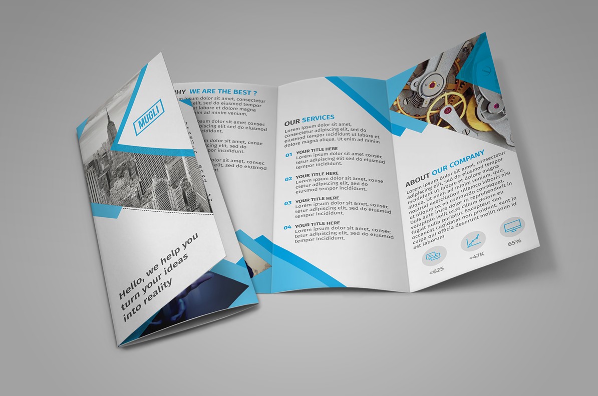 50 Free Print Ready Brochure Mockups And Templates Photoshop Template Psd