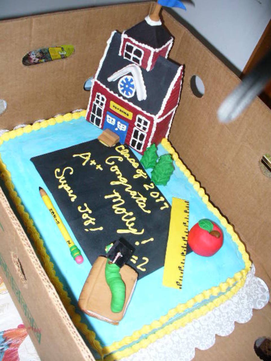 6Th Grade Graduation Cake CakeCentral Com 6th