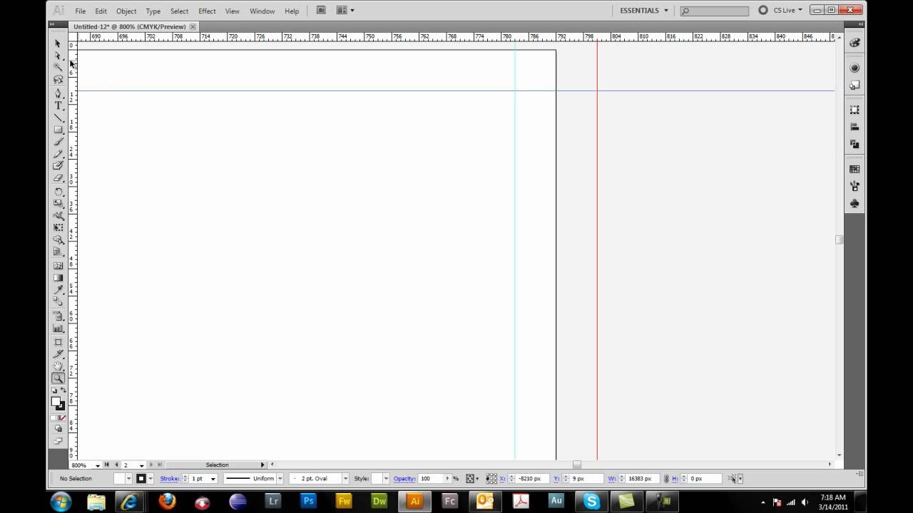 8 5x11 Tri Fold Brochure Setup In Adobe Illustrator YouTube