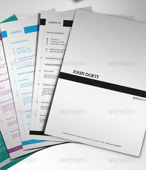 8 Cover Page Templates Word PDF PSD Free Premium Template Download