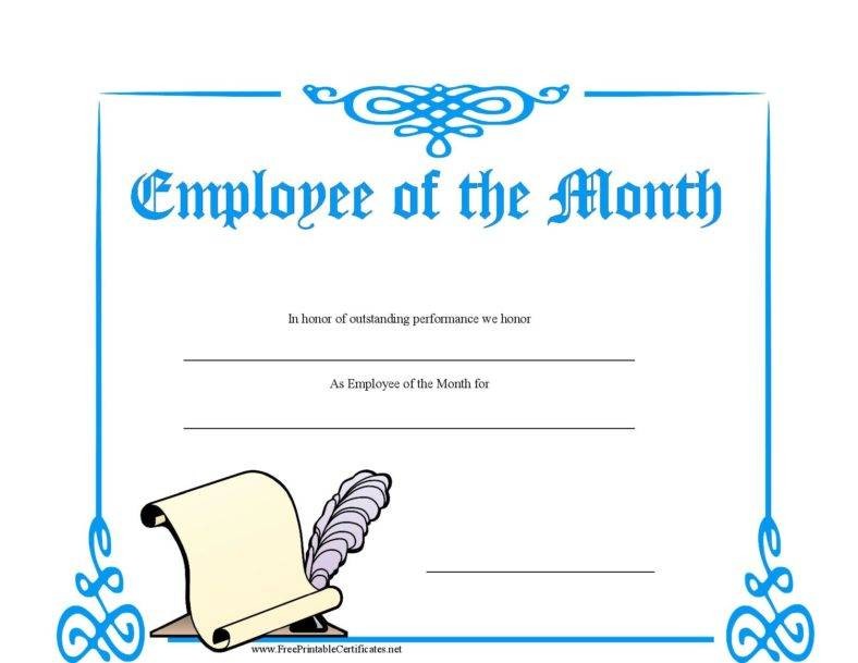 8 Employee Recognition Certificates Free Premium Templates Of The Month Download