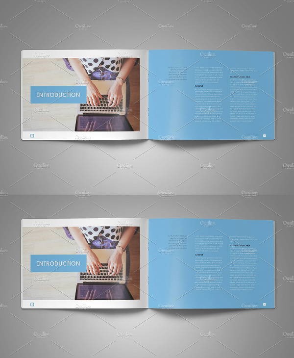 8 Landscape Business Brochures Design Templates Free Premium A5 Brochure