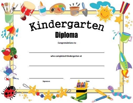 88 Best Kindergarten Graduation Ideas Images On Pinterest Day Care Free Printable Homeschool Certificates