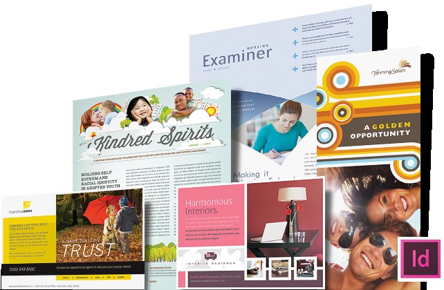 Adobe InDesign Templates Graphic Designs Ideas Indesign Newsletter