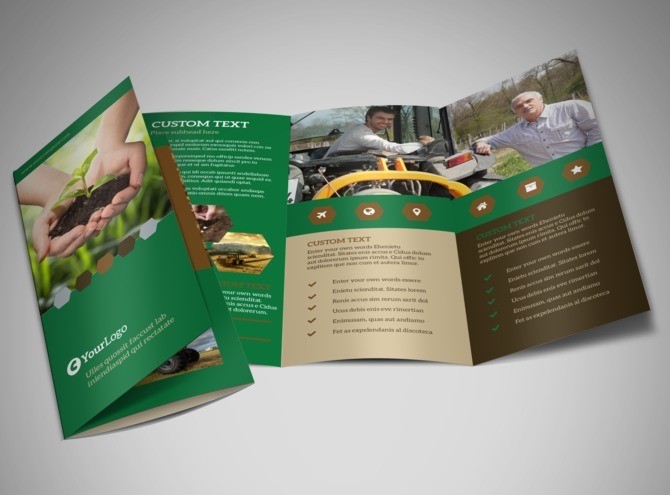 Agriculture Brochure Templates Free Rockytopridge Com