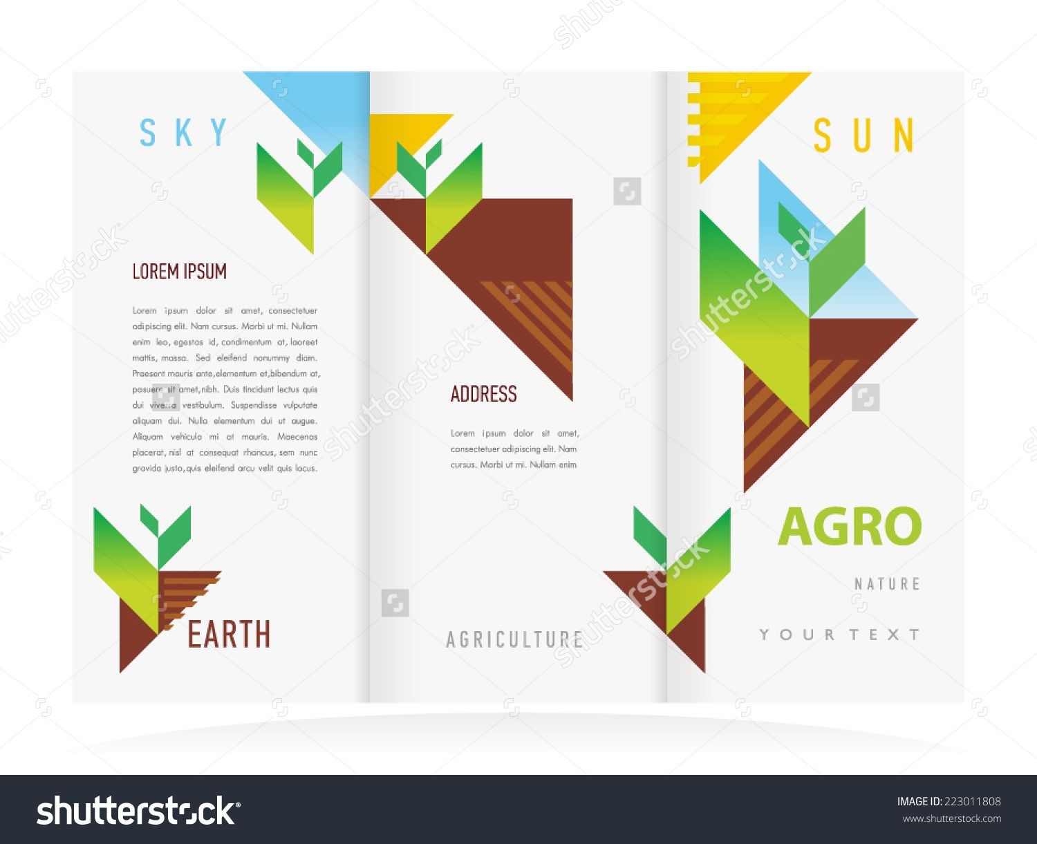 Agriculture Template Word Free Brochures Farm Flyer Brochure