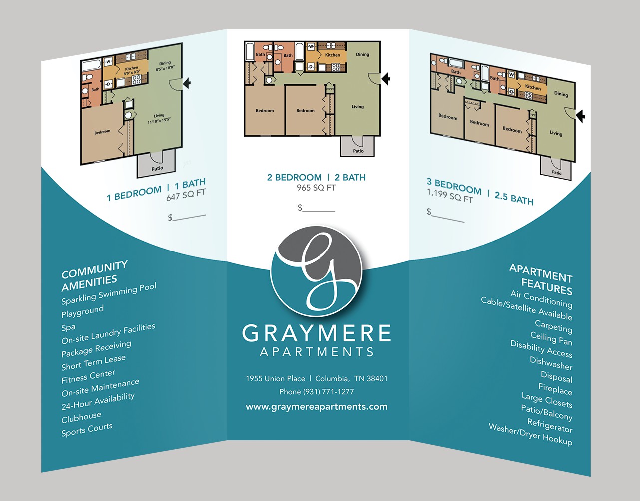 Apartment Marketing Ideas Products Pricing Brochure