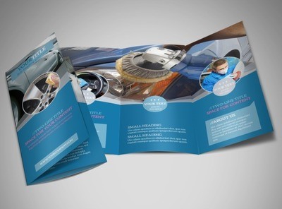 Auto Detailing Brochure Template MyCreativeShop