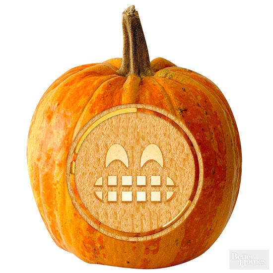 Awesome Emoji Pumpkin Stencils Better Homes