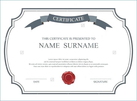 Awesome Nra Certificate Template