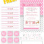 Baby Girl Shower Free Printables How To Nest For Less Printable Favors