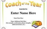 Baseball Certificates Free Award Templates For Kids