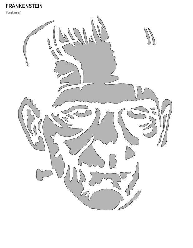 Best 25 Frankenstein Pumpkin Stencil Ideas On Pinterest Free Carving