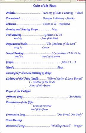 Best Photos Of Layout Church Programs Printable How To Make A Program