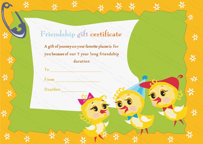 Birthday Gift Certificate Templates Easter Card Template