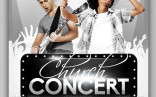 Black White Church Concert Flyer By D4G GraphicRiver Psd