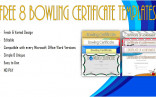 Bowling Certificate Templates Word Biya Winner Template