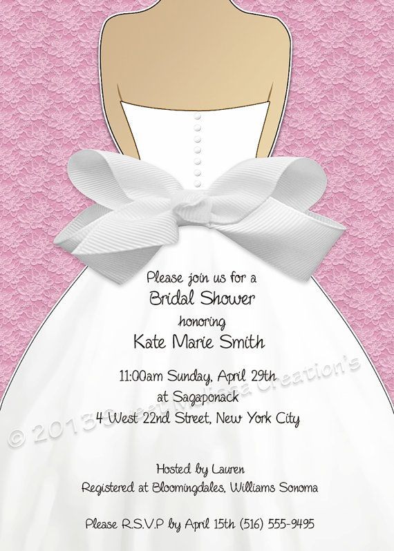 Bridal Shower Invitations Breathtaking Sample Printable Wedding