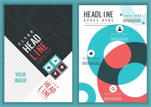 Brochure Free Vector Download 2 432 For Commercial Use Circle Template