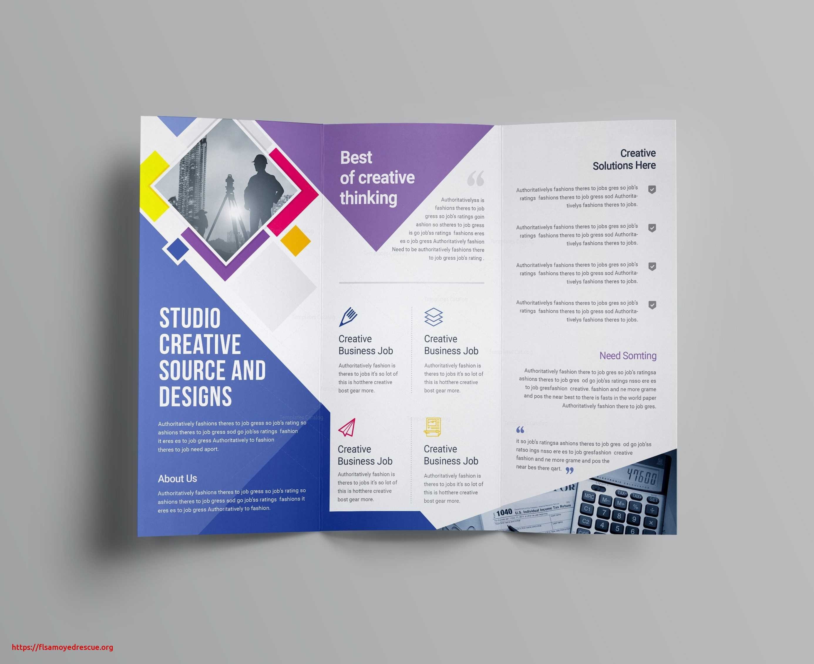Brochures Templates Free Business Brochure Best Tri Fold
