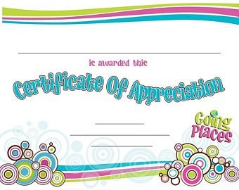 Brownie To Junior Bridging Girl Scouts Certificate Etsy Scout Of Appreciation