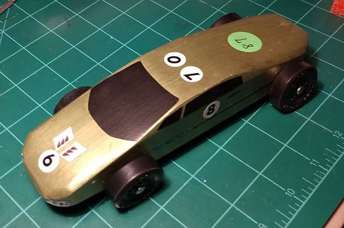 Building A Wide Body Porsche 962 With My Scout Pinewood Derby Online Lamborghini