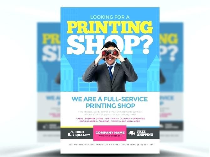 Business Cards And Flyers Templates Blue Corporate Flyer Managed Services Brochure Template