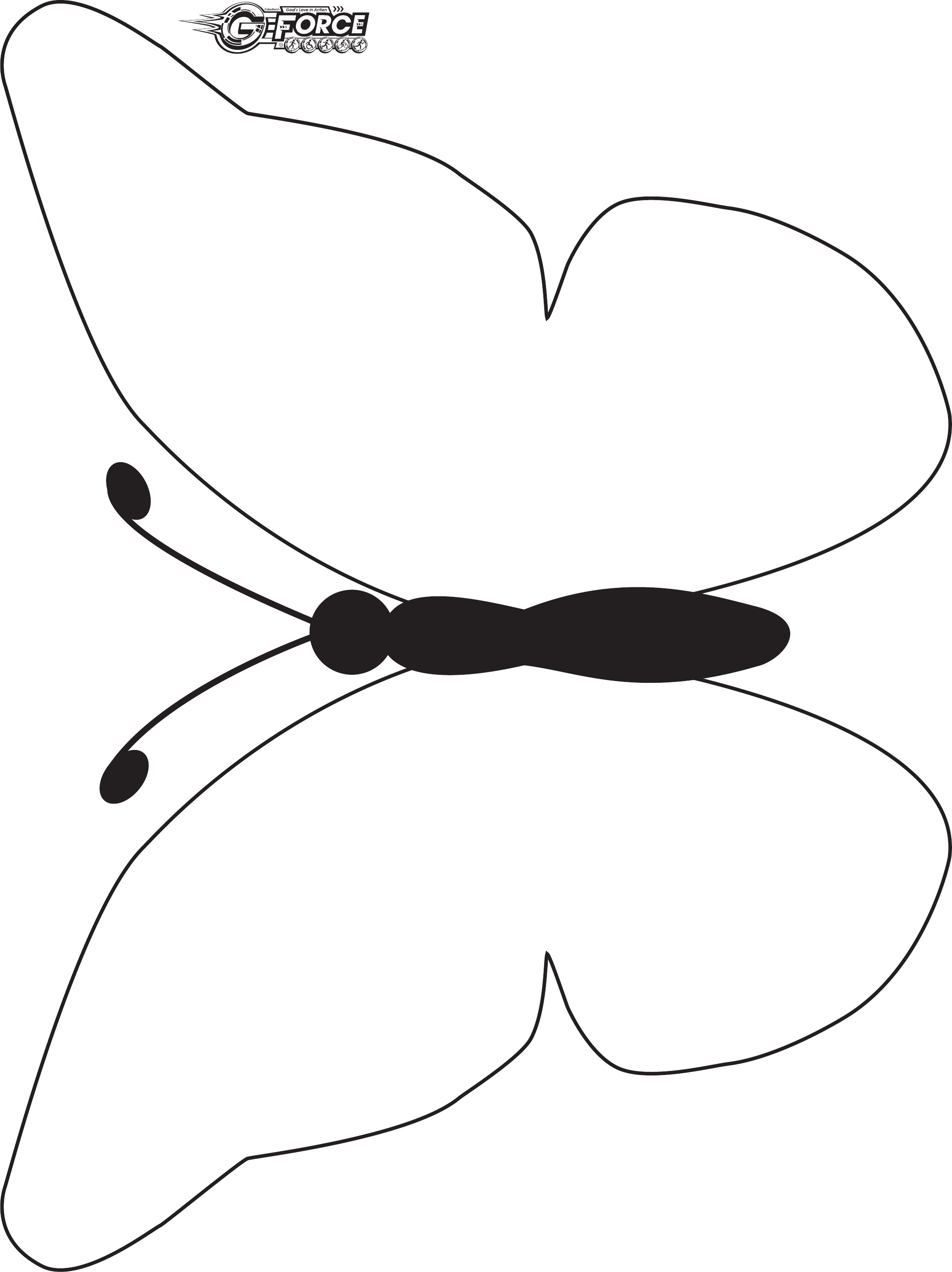 Butterfly Template Sample Free Download Templates