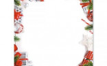 Candy Cane Christmas Letter Papers Colorful Images Paper