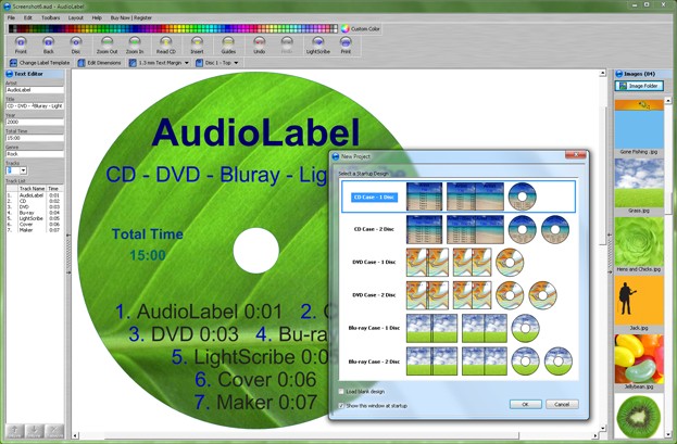 CD Label Template DVD Free Download Online Maker