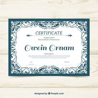 Certificate Border Vectors Photos And PSD Files Free Download Vector