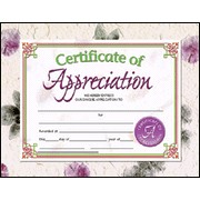 Certificate Of Appreciation Pack 30 Christianbook Com Church