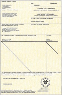 Certificate Of Origin Wikipedia Form B