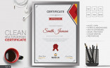 Certificate Stationery Templates Creative Market Template Eps