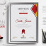Certificate Stationery Templates Creative Market Template Eps